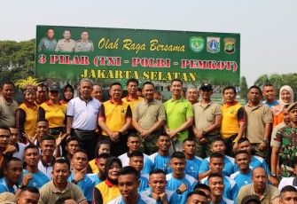 Ajang Sinergitas Kodim dan Polres Jakarta Selatan