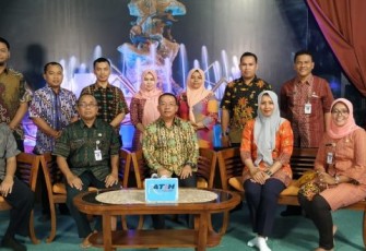 Tim Dinas Kominfosan Kota Bengkulu Dan Tim Kominfo Kabupaten Kebumen Foto Bersama 