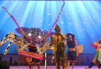 Penyu dan Buaya serta Singa Hiasi Pagelaran Lomba Ikan-Ikan Festival Tabut 2019