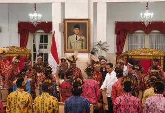 Pertemuan Tokoh Papua Dengan Presiden Jokowi