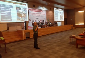 Mayor Inf Rohani Berikan Seminar Wawasan Kebangsaan 