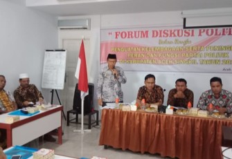 Pihak Pemkab Aceh Singkil menggelar acara Koordinasi Forum Politik Tahun 2019.