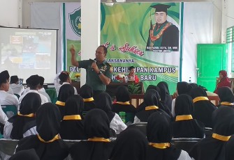Pasiter Kodim 0209/LB Bongkar Jiwa Mahasiswa Baru Di Dua Universitas