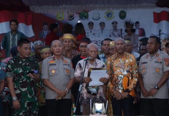 Kota Jayapura Deklarasi Kesepakatan Damai Bersama 