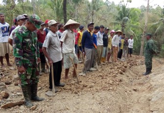 Pelda Ismanto Pimpin Apel Pagi