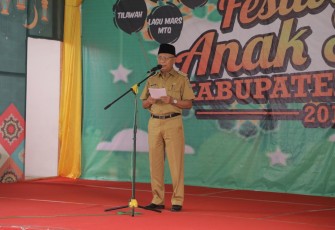 Festival Anak Sholeh 2019 Dibuka Bupati Asahan