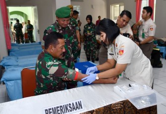 Kodam IV/Diponegoro Giat Donor Darah