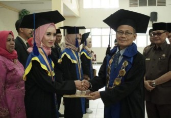 Wisuda Akademi Kebidanan Manna ke XIV