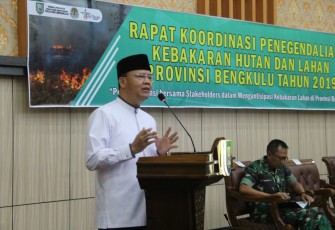 Gubernur Bengkulu Rohidin Mersyah 