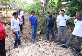 Tim Gabungan Satgas Banjir Dan Sampah Meninjau Lokasi
