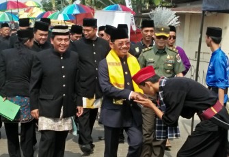 Plh Kasdim 0506/Tgr Damping Wakil Wali Kota Tangeran Lebaran Betawi