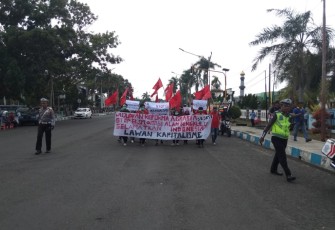 Aksi Damai GMNI 