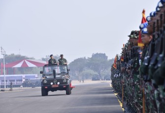 Panglima TNI Pimpin Apel Pengamanan Pelantikan Presiden