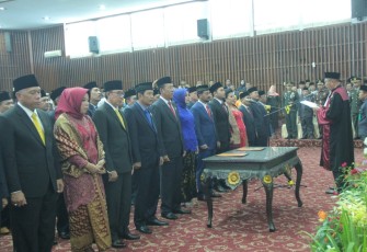 Pelantikan Anggota DPRD Provinsi Bengkulu Periode 2019 2024