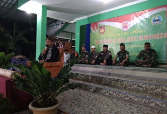 Peringatan 1 Muharram 1441 H Koramil 14 Karanganom Gelar Pengajian Akbar