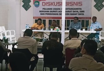 Ratusan Pengusaha Membahas Peluang Bisnis di Abdya