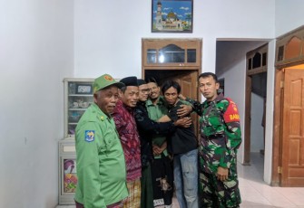 Babinsa Juwiring Damaikan Pertikaian Warga 