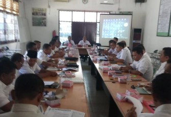 Rapat Teknis Pilkades Serentak 2019 di DPMD Asahan
