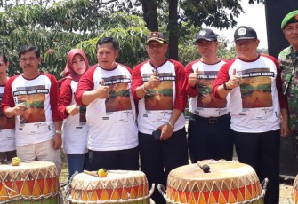 Bupati Mukomuko Choirul Huda Buka Festival Danau Nibung