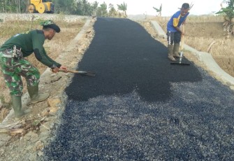 Pengaspalan jalan