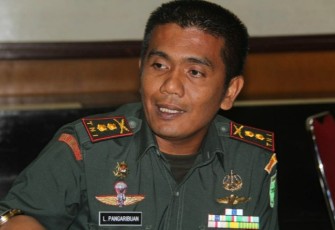 Dandim 1709/YAWA Letkol Inf Leon Pangaribuan