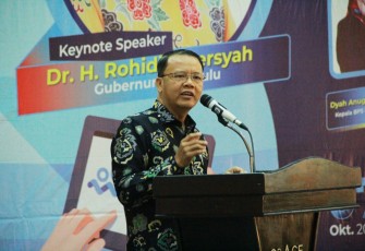 Gubernur Bengkulu Rohidin Mersyah  