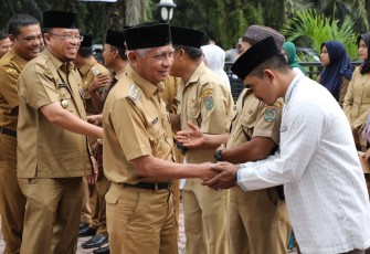 Bupati Asahan Hadiri Pengajian Akbar Masyarakat Tinggi Raja