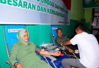 Kegiatan Donor Darah Denkesyah
