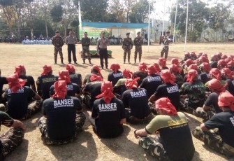 Kapolsek Limpung Rangkul Banser Perangi Paham Radikalisme