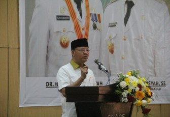 Gubernur Bengkulu Rohidin Mersyah Dalam Rakor Kepegawaian se Provinsi Bengkulu