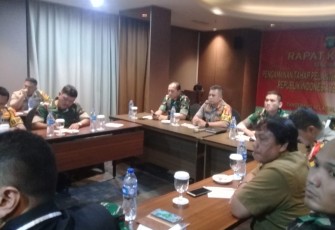 Dandim 0506/Tgr Gelar Rapat Kordinasi