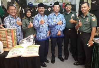 Stand Korem 071/Wijayakusuma Raih Prestasi Pameran Perpustakaan dan Arsip Jawa Tengah