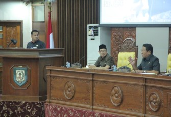 Rapat paripurna DPRD Provinsi Bengkulu