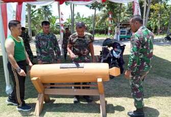Kentongan Khusus Di Datangkan Dari Wilayah Koramil Majenang Sudah Tiba Di lokasi
