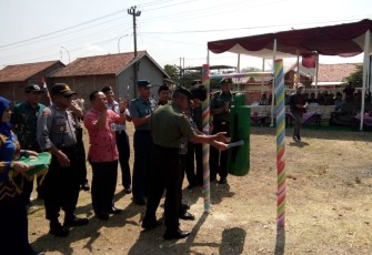 Kodim 0712/ Tegal Gelar Upacara Penutupan TMMD Sengkuyung Tahap III Prupuk Selatan