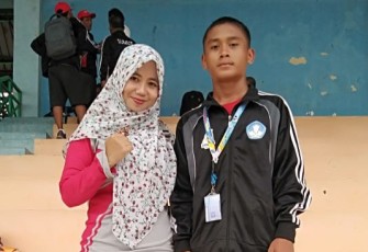 Kepala SMPS Muhammadiyah Sigambal 35 Saksikan Langsung Pertandingan GSI Tingkat Nasional