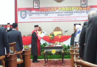 Paripurna DPRD Provinsi Bengkulu 