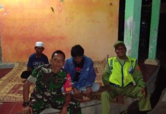 Poskampling Warga Selalu Disambangi Babinsa Karangdowo