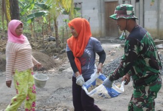 Kemanunggalan TNI dan Rakyat Tumbuh Melalui Kegiatan TMMD