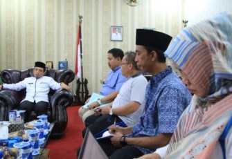 Wakil Wali Kota Bengkulu Dedy Wahyudi Terima Audiensi Baznas Kota Bengkulu 