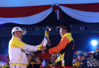 Gubernur Bengkulu Rohidin Mersyah Dan Menteri Pemuda dan Olah Raga Republik Indonesia Zainuddin Amali 
