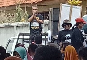 Tim Ses Calon Kades No 4 Imbau Masyarakat Desa Margasari hindari Politik Uang