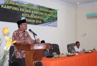 Sekretaris Daerah Kota Bengkulu Marjon 