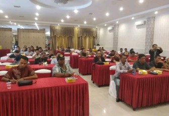 Sosialisasi Pemilihan Bupati di Hotel Marina