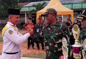 Ketua dewan juri dari Kodim 0209/LB