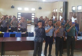 Pembentukan dan penguatan Tim Pengawasan orang asing (Timpora) Kecamatan dalam Kabupaten Aceh Singkil tahun 2019.