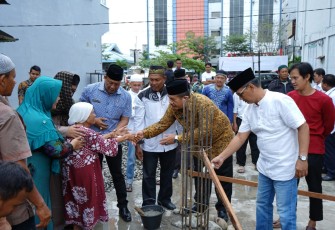 Sekretaris Daerah Kabupaten Asahan Dukung Pembangunan Musholla Al Ikhlas