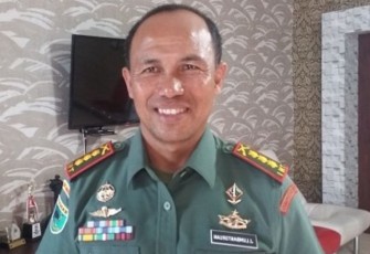 Dandim 1801/Manokwari Kolonel Inf Juniras Lumban Toruan