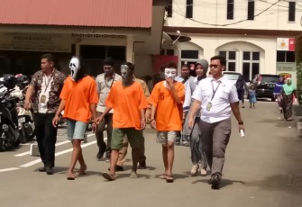 Tiga Pelaku Pembegalan 