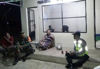 Sinergitas Babinsa Dan Bhabinkamtibmas Jaga Wilayah 